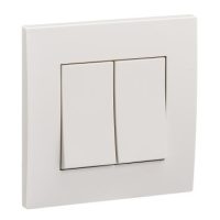 16AX 250V 2GANG 1WAY SWITCH