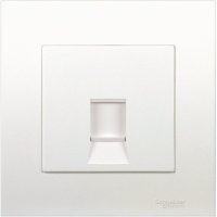 1G CAT 6 DATA OUTLET WITH SHUTTER