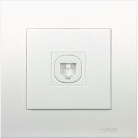 1GANG TELEPHONE OUTLET WITH SHUTTER