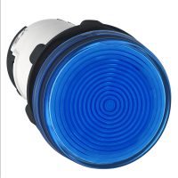 PILOT LIGHT LED BLUE 24V